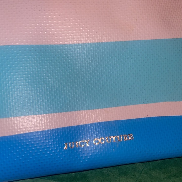 Vintage juicy contour Y2K wristlet/handbag with pink/orange tassel zipper pouch - Picture 8 of 17